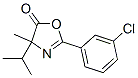 5(4H)-Oxazolone, 2-(3-chlorophenyl)-4-methyl-4-(1-methylethyl)- CAS#: 864376-56-7