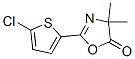 5(4H)-Oxazolone, 2-(5-chloro-2-thienyl)-4,4-dimethyl- CAS#: 869548-35-6