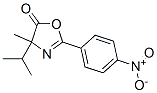 5(4H)-Oxazolone,  4-methyl-4-(1-methylethyl)-2-(4-nitrophenyl)- CAS#: 864376-58-9