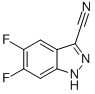 5,6-DIFLUORO-1H-INDAZOLE-3-CARBONITRILE CAS#: 885278-36-4