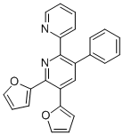 5,6-DI(FURAN-2-YL)-3-PHENYL-[2,2']BIPYRIDINYL CAS#: 871798-95-7