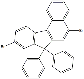 5,9-Dibromo-7,7-diphenyl-7H-benzo[c]fluorene CAS#: 854952-90-2