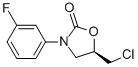 (5R)-5-(Chloromethyl)-3-(3-fluorophenyl)-2-oxazolidinone CAS#: 879215-66-4
