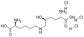 (5S)-N6-[(5S)-5-AMino-5-carboxypentyl]-5-hydroxy-L-lysine Trihydrochloride CAS#: 869111-61-5