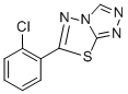 6-(2-chlorophenyl)[1,2,4]triazolo[3,4-b][1,3,4]thiadiazole CAS#: 876884-20-7