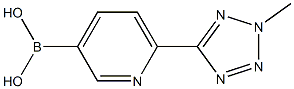 (6-(2-methyl-2H-tetrazol-5-yl)pyridin-3-yl)boronic acid CAS#: 883231-14-9