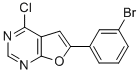 6-(3-BROMO-PHENYL)-4-CHLORO-FURO[2,3-D]PYRIMIDINE CAS#: 887592-50-9