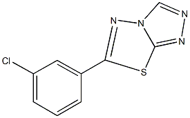6-(3-chlorophenyl)[1,2,4]triazolo[3,4-b][1,3,4]thiadiazole CAS#: 876884-32-1