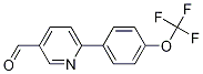 6-[4-(TrifluoroMethoxy)phenyl]-3-pyridinecarbaldehyde CAS#: 851069-97-1