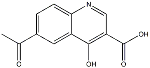 6-Acetyl-4-hydroxy-quinoline-3-carboxylic acid CAS#: 873969-88-1