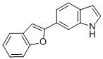 6-BENZOFURAN-2-YL-1H-INDOLE CAS#: 885273-43-8