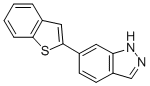 6-(BENZOTHIOPHEN-2-YL)-1H-INDAZOLE CAS#: 885272-15-1