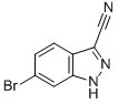 6-BROMO-1H-INDAZOLE-3-CARBONITRILE CAS#: 885278-24-0