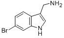 6-BROMO-1H-INDOL-3-METHYLAMINE CAS#: 887581-34-2