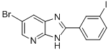6-BROMO-2-(3-IODO-PHENYL)-3H-IMIDAZO[4,5-B]PYRIDINE CAS#: 850348-96-8