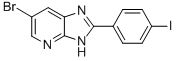 6-BROMO-2-(4-IODO-PHENYL)-3H-IMIDAZO[4,5-B]PYRIDINE CAS#: 850348-94-6