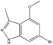 6-BROMO-3-IODO-4-METHOXY-1H-INDAZOLE CAS#: 887568-69-6