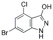 6-BROMO-4-CHLORO-3-HYDROXY (1H)INDAZOLE CAS#: 887568-17-4