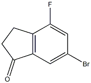 6-BROMO-4-FLUORO-2,3-DIHYDRO-1H-INDEN-1-ONE CAS#: 881189-74-8