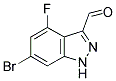 6-BROMO-4-FLUORO-3-(1H)INDAZOLE CARBOXALDEHYDE CAS#: 885520-72-9