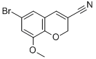 6-BROMO-8-METHOXY-2H-CHROMENE-3-CARBONITRILE CAS#: 885271-24-9