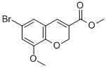 6-BROMO-8-METHOXY-2H-CHROMENE-3-CARBOXYLIC ACID METHYL ESTER CAS#: 885271-18-1