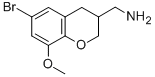 (6-BROMO-8-METHOXY-CHROMAN-3-YL)-METHYLAMINE CAS#: 885271-56-7