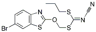 [(6-BROMOBENZO[D]THIAZOL-2-YLOXY)METHYL] PROPYLCYANOCARBONIMIDODITHIOATE CAS#: 845879-01-8