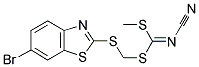 [(6-BROMOBENZO[D]THIAZOL-2-YLTHIO)METHYL] METHYLCYANOCARBONIMIDODITHIOATE CAS#: 845879-02-9
