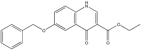 6-Benzyloxy-4-oxo-1,4-dihydro-quinoline-3-carboxylic acid ethyl ester CAS#: 869358-02-1