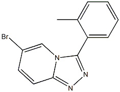 6-BroMo-3-(o-tolyl)-[1,2,4]triazolo[4,3-a]pyridine CAS#: 876300-80-0
