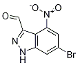 6-BroMo-4-nitro-1H-indazole-3-carbaldehyde CAS#: 885518-61-6