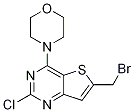 6-BroMoMethyl-2-chloro-4-(Morpholin-4-yl)-thieno[3,2-d]pyriMidine CAS#: 885698-98-6