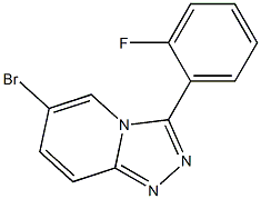 6-Bromo-3-(2-fluorophenyl)-[1,2,4]triazolo[4,3-a]pyridine CAS#: 876300-81-1