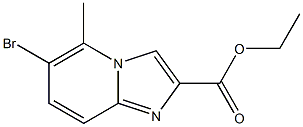 6-Bromo-5-methyl-imidazo[1,2-a]pyridine-2-carboxylic acid ethyl ester CAS#: 859787-40-9