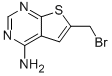 6-(Bromomethyl)thieno[2,3-d]pyrimidin-4-amine CAS#: 885269-04-5