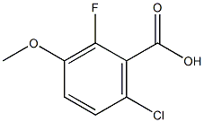 6-CHLORO-2-FLUORO-3-METHOXYBENZOIC ACID CAS#: 886499-58-7