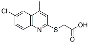 (6-CHLORO-4-METHYL-QUINOLIN-2-YLSULFANYL)-ACETIC ACID CAS#: 886498-76-6