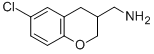 (6-CHLORO-CHROMAN-3-YL)-METHYLAMINE CAS#: 885271-38-5