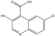 6-Chloro-3-hydroxy-quinoline-4-carboxylic acid CAS#: 856177-13-4