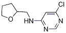6-Chloro-N-(tetrahydro-2-furanylmethyl)-4-pyrimidinamine CAS#: 872512-18-0