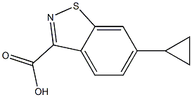6-Cyclopropylbenzo[d]isothiazole-3-carboxylic acid CAS#: 858671-75-7