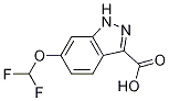 6-(Difluoromethoxy)-1H-indazole-3-carboxylic acid CAS#: 858661-80-0