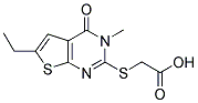 (6-ETHYL-3-METHYL-4-OXO-3,4-DIHYDRO-THIENO[2,3-D]PYRIMIDIN-2-YLSULFANYL)-ACETIC ACID CAS#: 886500-22-7