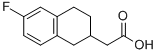 (6-FLUORO-1,2,3,4-TETRAHYDRO-NAPHTHALEN-2-YL)-ACETIC ACID CAS#: 885269-53-4