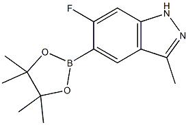 6-FLUORO-3-METHYL-5-(4,4,5,5-TETRAMETHYL-[1,3,2]DIOXABOROLAN-2-YL)-1H-INDAZOLE CAS#: 864773-67-1