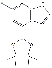 6-FLUORO-4-(4,4,5,5-TETRAMETHYL-[1,3,2]DIOXABOROLAN-2-YL)-1H-INDAZOLE CAS#: 885698-71-5