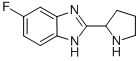 6-Fluoro-2-pyrrolidin-2-yl-1H-benzoimidazole CAS#: 885277-90-7
