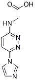 (6-IMIDAZOL-1-YL-PYRIDAZIN-3-YLAMINO)-ACETIC ACID CAS#: 876902-80-6