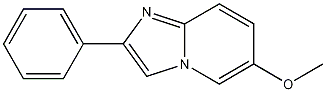 6-Methoxy-2-phenylimidazo[1,2-a]pyridine CAS#: 869583-76-6